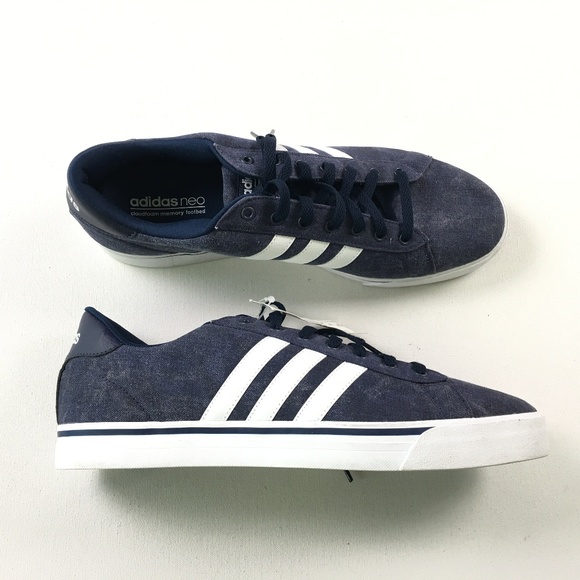 adidas daily suede trainers mens
